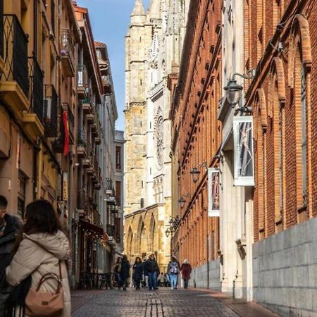 Apartamento A 15 Segundos De La Plaza Mayor Y 1 Minuto De La Catedral Leão Exterior foto